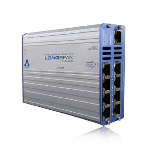 Veracity VLS-LS-B8 LONGSPAN 12-Port PoE Extender Industrial Network Switch