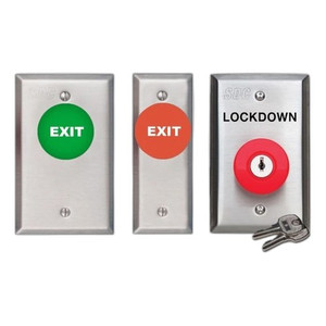 SDC/Security Door Controls 432KUR Mushroom Exit Switch