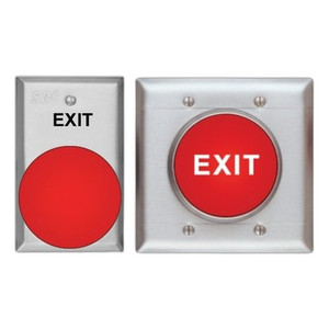 SDC 446QE Sdc/Security Door Controls 446QE DPST Red Mushroom Switch - Image 2