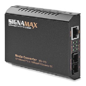 Signamax 10/100BaseT/TX to 100BaseFX Si nglemode/SC 40 km - 065-1120ED