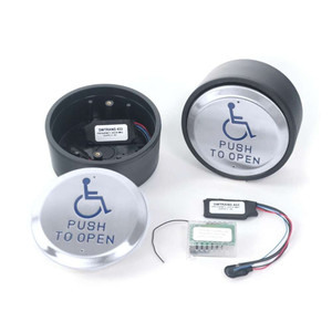 SDC 482A6RU Round Push Plate Switch SPDT Controller