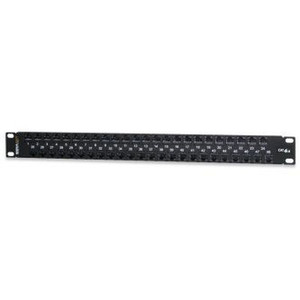 Signamax 48-Port Category 6 Feed-Thru Unscreened HD Panel 1 RMU - 48458FTHD1-C6