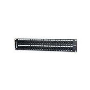 Signamax 48-Port Category 6A MT-Series Unscreened Patch Panel 2 RMU - 48458-C6A