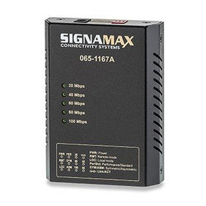 Signamax 10/100BaseT/TX Media Converter w/ Ethern - 065-1167A