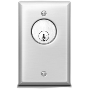 Sdc/Security Door Controls 705UL1R Key Switch DPDT Controller