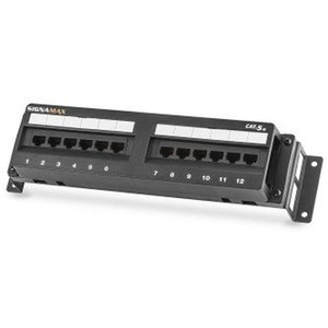 Signamax 12-Port Category 5e Jack Panel Stand-off Legs - 12458JPL-C5E-L