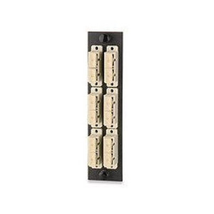 Signamax 12-Port (12 Fiber) SC OM1/OM2 Adapter Plate Ph. Brz. Sleeve - UFE-B-12SC
