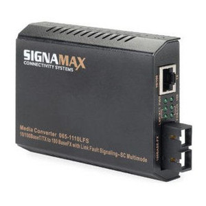 Signamax 10/100BaseT/TX to 100BaseFX Mu ltimode/SC 2 km - 065-1110LFS