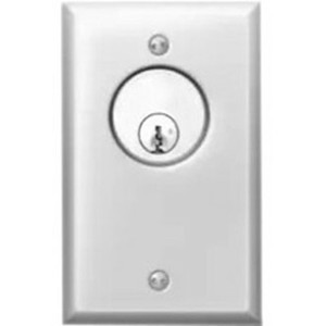 SDC/Security Door Controls 801AL Aluminum Plate Keyswitch