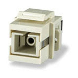 Signamax SC MM Fiber Keystone Module Ivory - CMK-SC