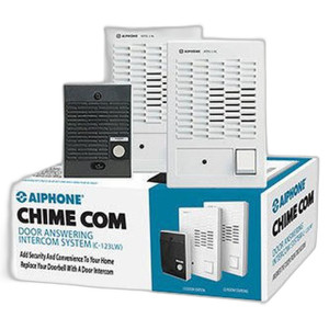 Aiphone C-123LW Dual Master Chime Com Set