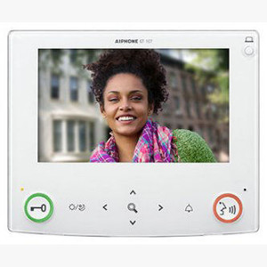 Aiphone GT-1C7 7 inch LCD video tenant station for building intercom systems