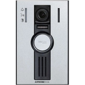 Aiphone IX-EA IP video door station with flush-mount design and integrated camera for secure entry access