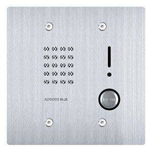Aiphone NI-JA 2-Gang Stainless Steel Audio Door Station