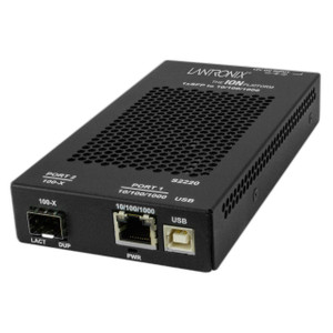 Lantronix S2220-1014-NA 8-Port Managed Gigabit Switch