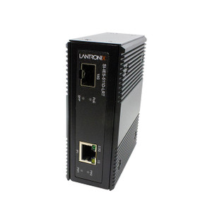 Lantronix SI-IES-511D-LRT 10G managed switch ports and connectivity detail