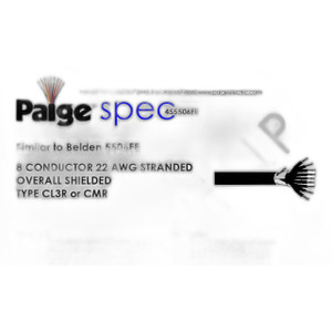 Paige Electric 2S22082B1 22/8 Conductor Stranded Cable 1000'