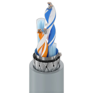 Paige Electric 2S2402P8B1 24/2PR Stranded EPS Cable Purple