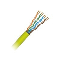 Paige Electric 423060 24/4pr SOL CMP CAT5E Neon Green 1K Box bulk cable spool
