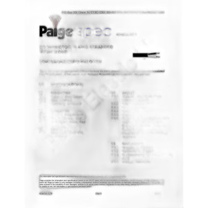 Paige Electric 443712R 16/2C SOL TFN Cable Yellow/Red