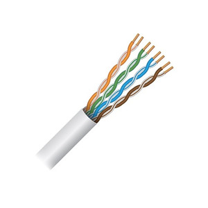 710636AWT Cat 6a UTP Ethernet cable white Paige Electric bulk networking