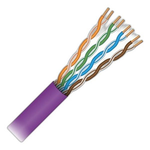 Paige Electric 710636SPR 23/4pr Sol Oas CAT6 Cmp Purple Cable