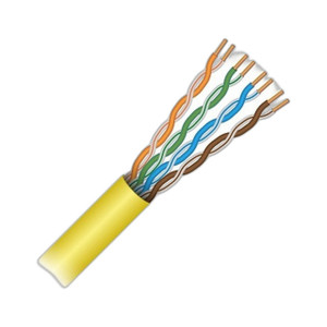 Paige Electric 710636YW 23/4pr CAT6 CMP Yellow 1000ft Bulk