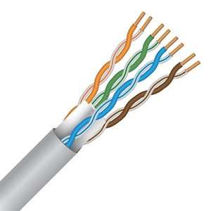 Paige Electric 9P234C6NB1 Cat6 Solid CMP Cable 1000ft Box for Security Systems