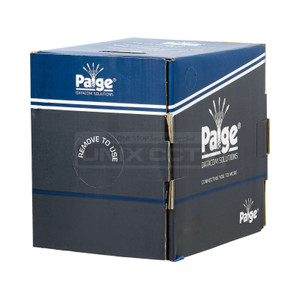 Paige Electric 9X2445E5B1 24/4pr CAT5E CMR cable 1000ft spool for security systems