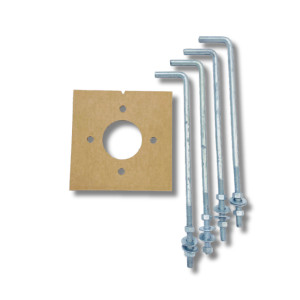 Code Blue 40058-QT231198 Custom Anchor Bolt Kit