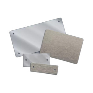 Code Blue 40066 Blank Stainless Steel Plate Assembly