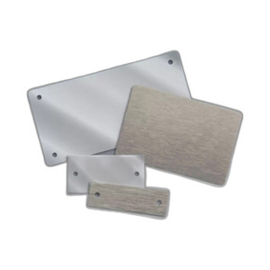 Code Blue 40066 Blank Stainless Steel Plate Assembly