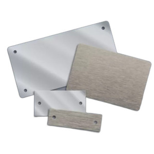 Code Blue 40066 Blank Stainless Steel Plate Assembly