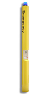 Code Blue CB5S00178 Safety Yellow Dual Clear Blue Emergency Light