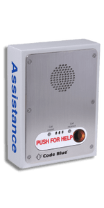 Code Blue CB6F00001 CB6 Flushmount IA4100 Single Button