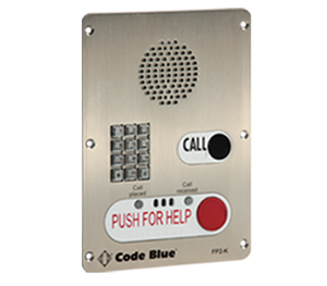 Code Blue CB9S00175 Safety Blue Emergency White security alert system front view