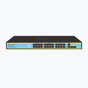 Code Blue SLNP0035 PoE+ Switch 24-Port