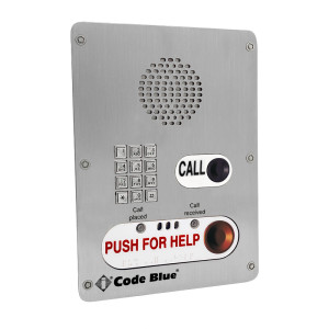 Code Blue 71004 LS1000 Single Button Phone Assembly