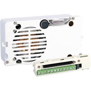 Comelit 1682 VIP intercom panel mounting bracket and connection ports