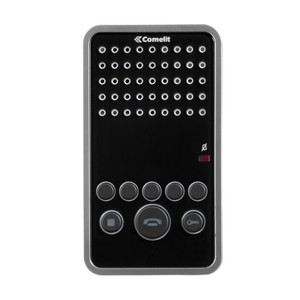 Comelit 6203B VIP Easycom Door-Entry Phone Black