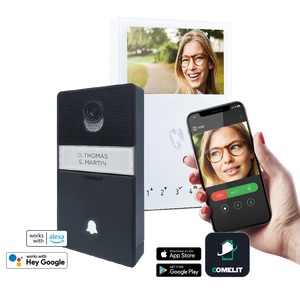 Comelit HFX-700W Single Button A/V 2 Wire Wi-Fi Intercom