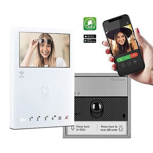Comelit KVU8508 Surface Mount Video Intercom Kit 4MP PoE+