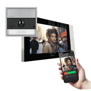 Comelit KVU8571 Surface-Mount Single-Family Video Intercom Kit