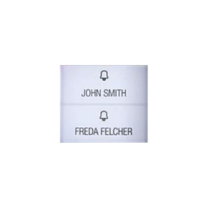 Comelit QA9210 2 Double-Height Buttons for Quadra Entra