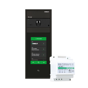 Comelit UBVTS Black Ultra AV Touch Surface Kit