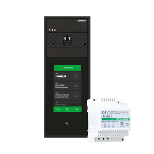 Comelit UBVTS Black Ultra AV Touch Surface Kit