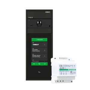 Comelit UBVTS Black Ultra AV Touch Surface Kit