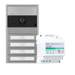 Comelit UMV4S Ultra Video Surface Kit 2-Wire 4-Button