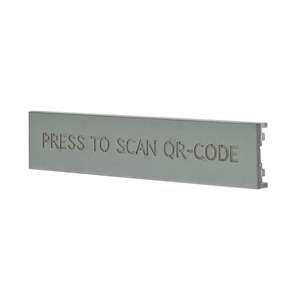 Comelit UT9211FM/Q Single Full Metal Button with QR Code