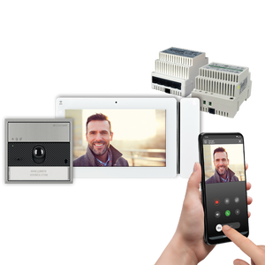 Comelit KVU8507 Surface Mount Single Family Ultra Kit VIP